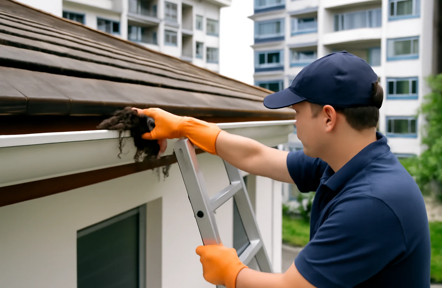 Gutter Cleaning & Repair for Landed Homes in Singapore